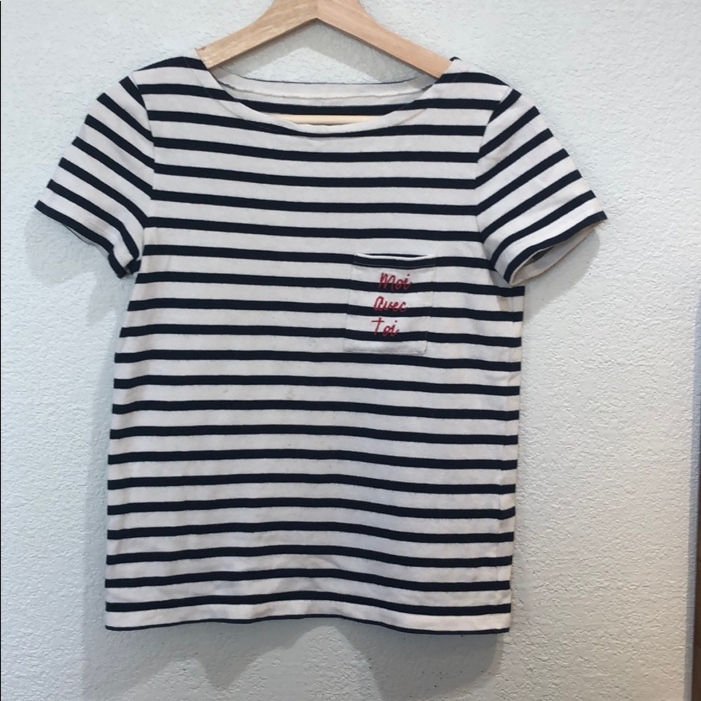 Madewell Sezanne tee xs